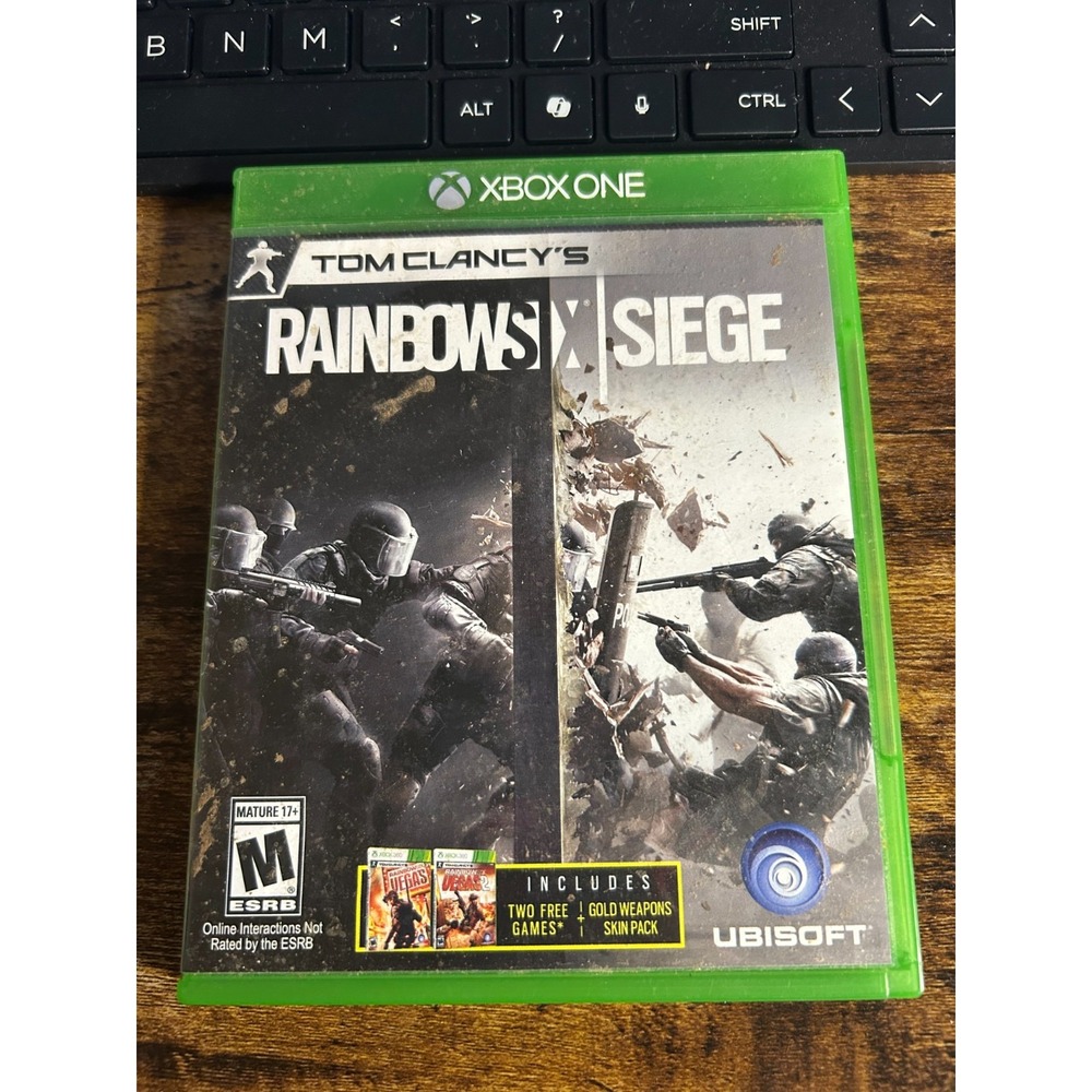 Rainbow Six: Siege (Xbox One) Case & Disc Great Condition